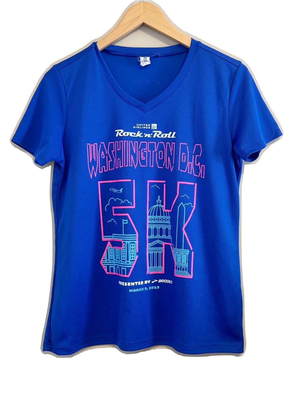 Brooks Rock ‘n’ Roll DC 2019 5K Running T-Shirt Women’s Medium